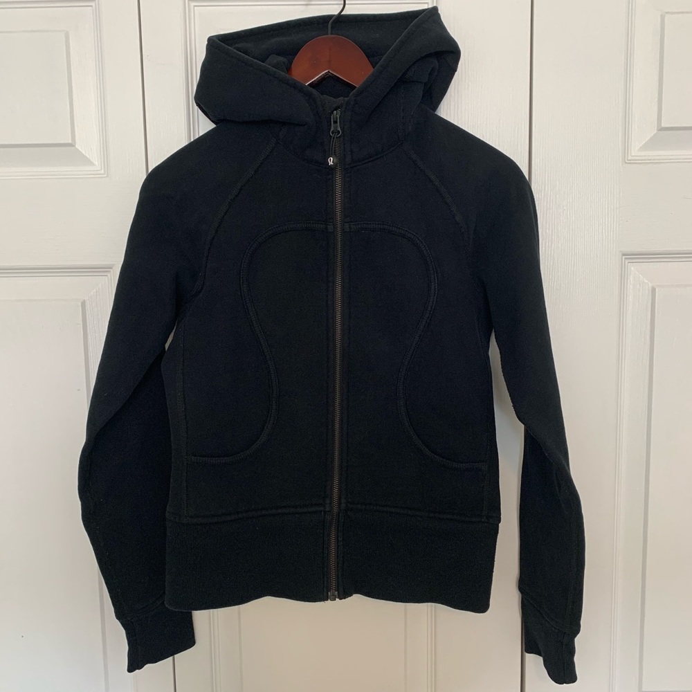 Lululemon limited edition black scuba hoodie